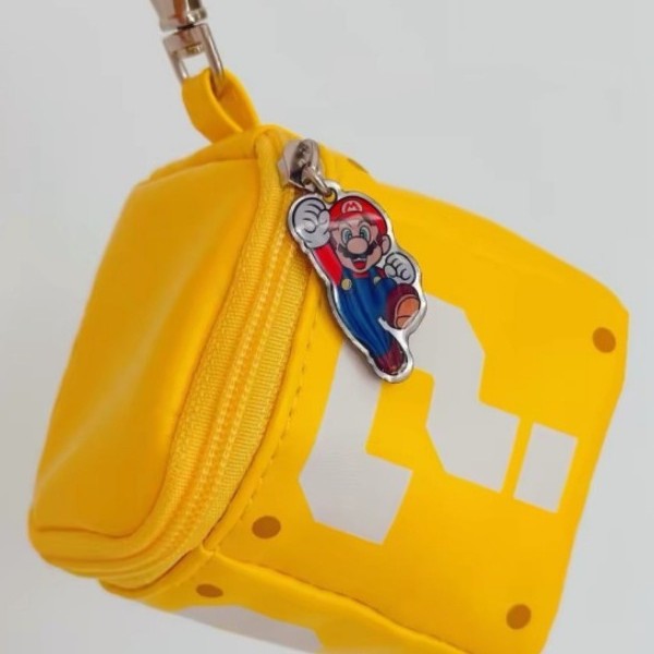 In-stock Japanese-style mini compact ultra-light three-dimensional yellow coin purse, cute cartoon pendant accessory