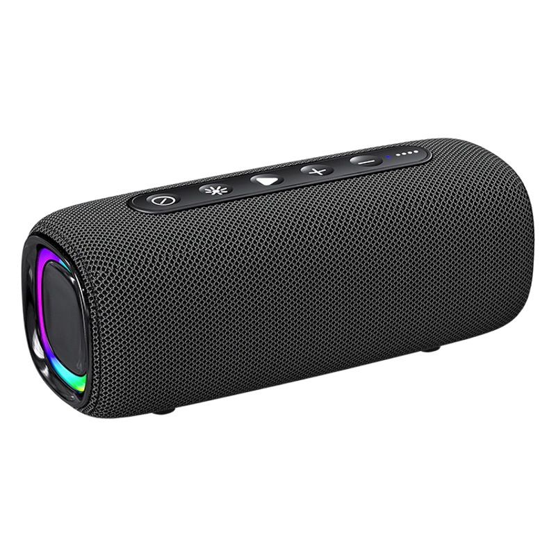 Nuevo altavoz inalámbrico Bluetooth al aire libre impermeable portátil sobrepeso subwoofer con luz RGB audio del juego