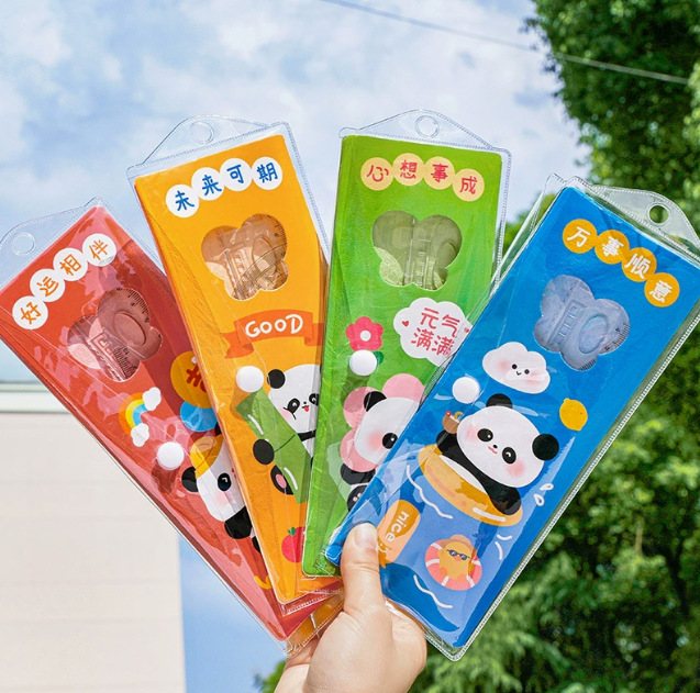 Caricatura adorable Panda Post-it - Notes Estudiantes Temporada escolar DIY Papelería Pequeños regalos de alto valor facial Paquete de regalo para niños