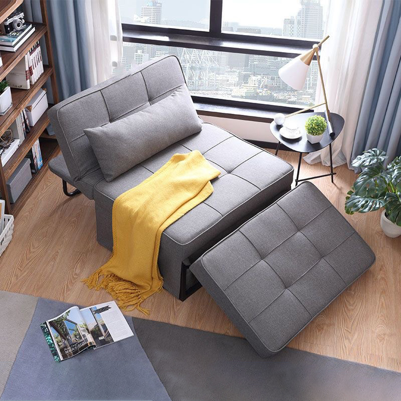 Sofá cama plegable de doble propósito tipo casa pequeña moderna simple desmontable sofá cama de una sola persona cama plegable