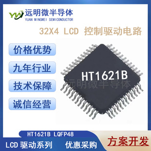 ȫ�¬F؛ HT1621B LQFP-48 RAMӳ��32*4 LCD������оƬTM1621