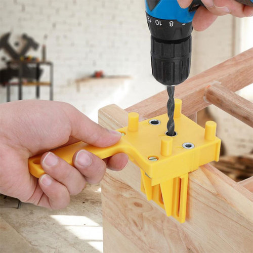 Woodworking punching positioner, wood tenon punch, round wood tenon, wood board connection punching, woodworking practical tools