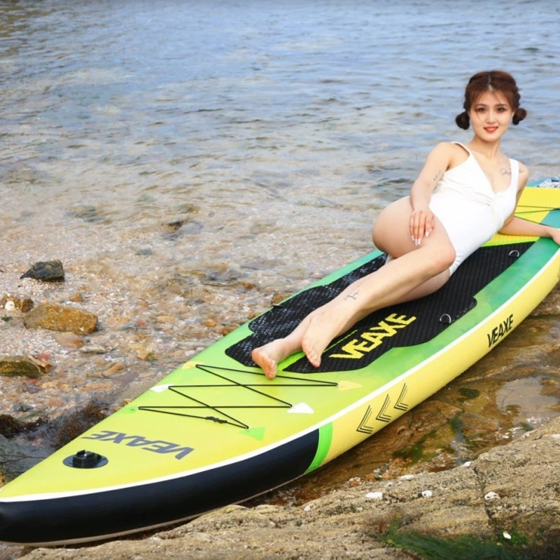 Inflatable travel double-layer water board for beginners