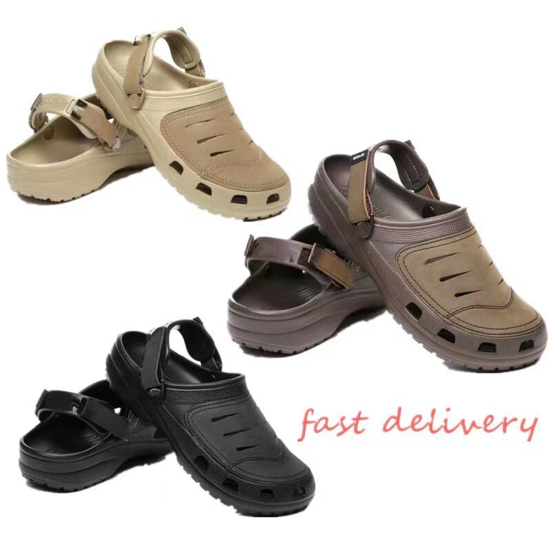 New Style Hole Shoes for Men and Women Youken Same Style Summer Non-Slip Outdoor Couple Baotou Slippers Beach Shoes