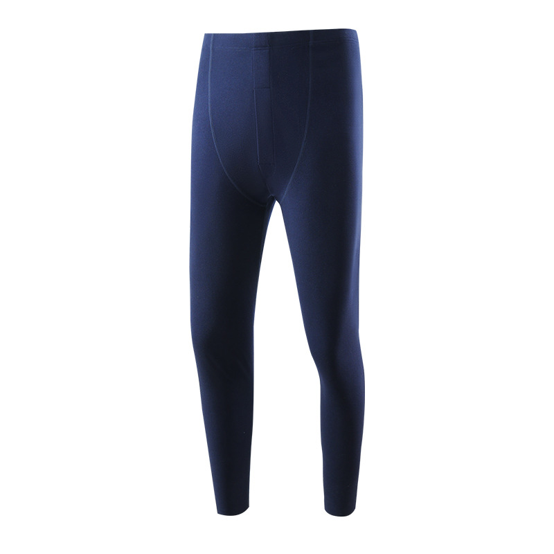 7A Antibacterial New Autumn and Winter Warm Seamless Autumn Pants Men's Seamless Slim Warm Pants Inner Wear Leggings Wholesale
