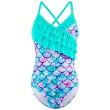 T 66594 Mermaid Swimsuit for Girls ŮͯӾ�� ����ѷ�羳ŷ