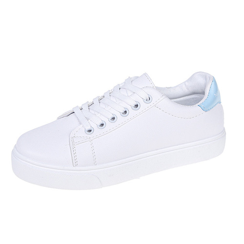 2025 Spring and Autumn Flat Low Heel Flat Heel Women's Single Shoes White Shoes Student Sports Casual Shoes Women's Casual and Versatile Shoes
