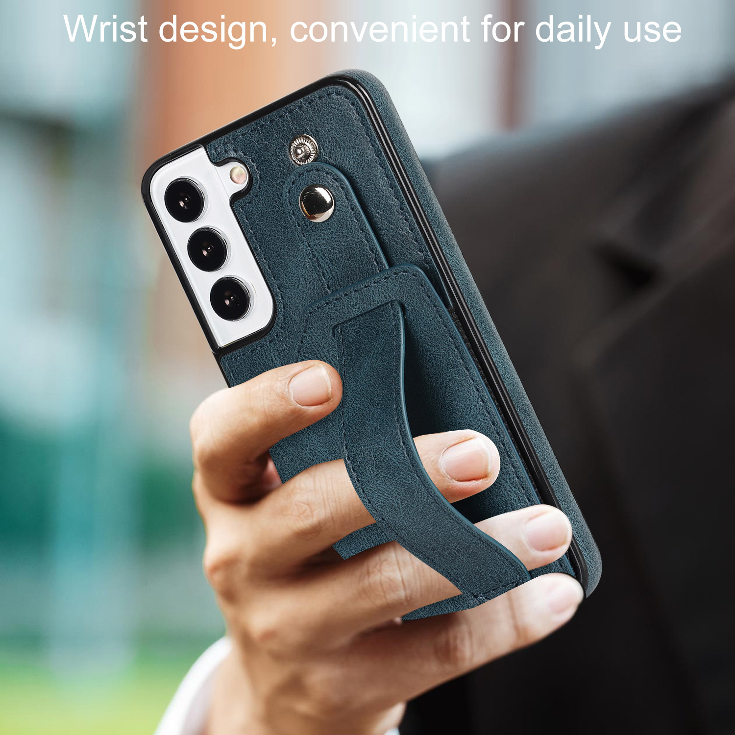 Handyhülle Für Samsung A53 Mit Armband Und Kartenfach Aus Leder_voghion.com