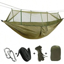 A 28398 Portable Outdoor Double Hammock ����˫�˵��� �羳ר