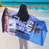 Superfine fibre Beach towel Fleece Digital printing water uptake Swimming adult Bath towel Quick drying Beach towel wholesale