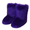 Imitation fox dark purple