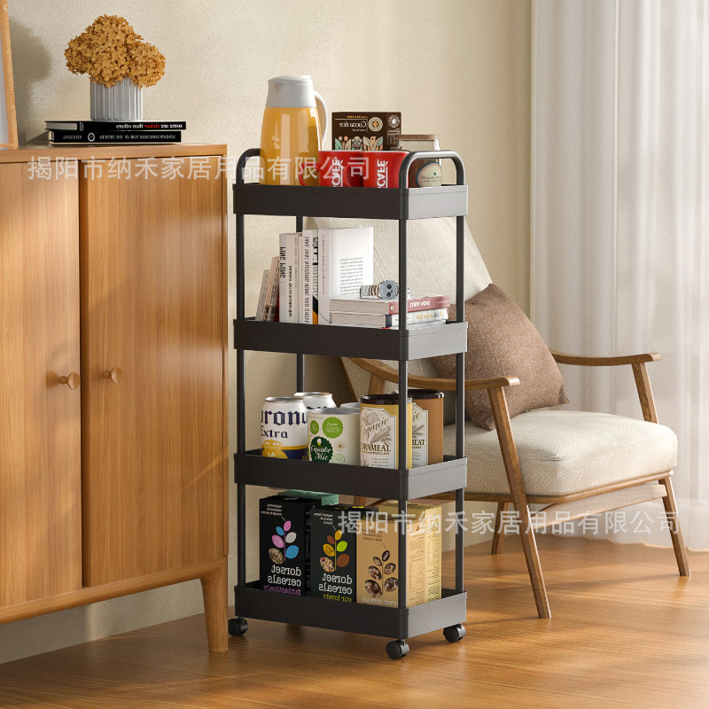 Cocina estante de almacenamiento de verduras estante de almacenamiento de piso cocina estante de almacenamiento de hielo piso carro estante de almacenamiento de cocina