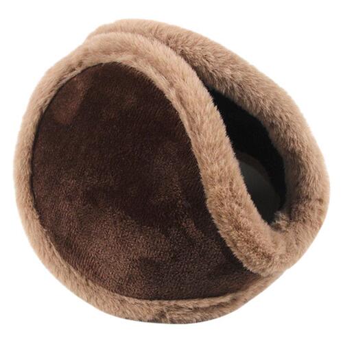 Men's Fleece Lined Thick Warm Ear Cover Ear Muffs Winter Cycling Frost Protection Ear Warmers Ear Cap for Men and Women
