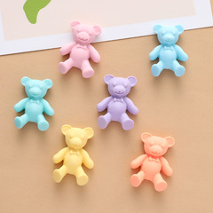 Simulation Cute Bear Phone Case Beauty Material DIY Resin Handmade Accessory Sticker Decoration Material