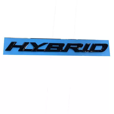 Car logo ES hybrid models; HYBRID - standard-hybrid
