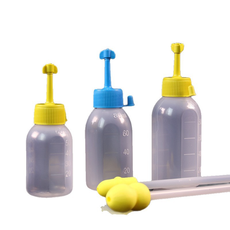 Tubo de Esponja Desechable para Inseminación Artificial de Cerdas, Tipo Engrosado, Botella para Inseminación de Cerdas, Consumibles para Inseminación Artificial