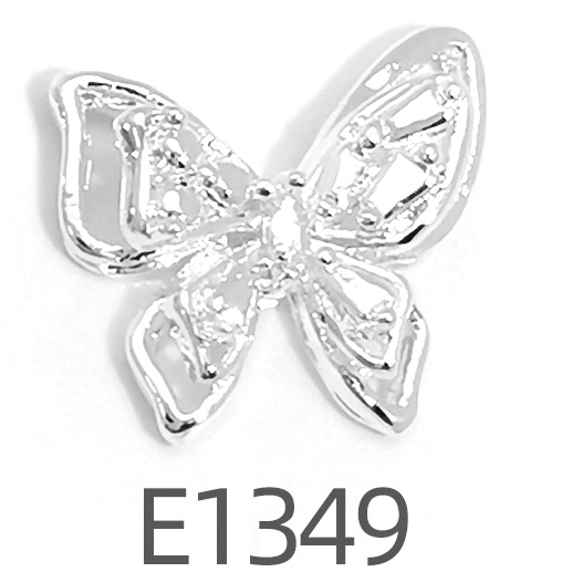 Internet celebridad nueva aleación de uñas joyería diamante lote mixto Opal mariposa perla abeja uñas rhinestone fábrica al por mayor