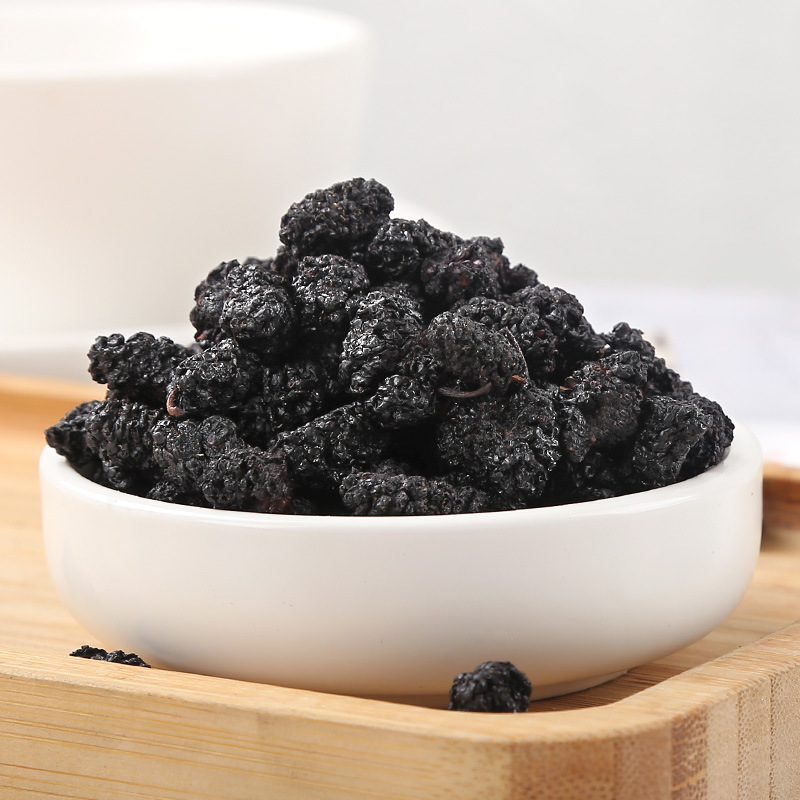 Wholesale factory supply no-sand, wash-free mulberry dry, direct supply bulk new mulberry fruit, ready-to-eat dry agricultural mulberry product
