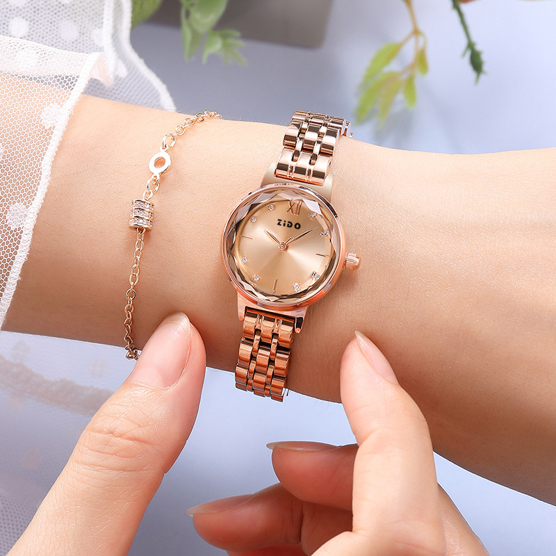 Relojes de mujer de la marca ZIDO: elegantes, deportivos, casuales, con un toque de lujo sutil, con correa de acero y son_voghion.com