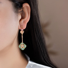 新中式古风耳夹女无耳洞耳环国风小众设计感气质高级感流苏耳环