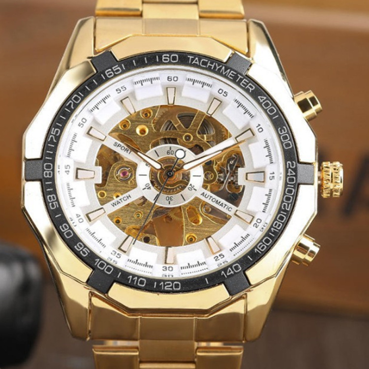 골드 쉘 흰색 표면