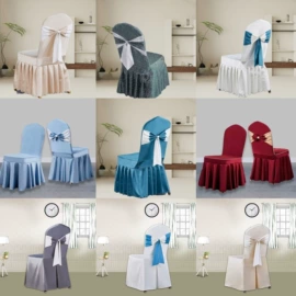 餐桌布艺;酒店桌布台布;酒店椅套