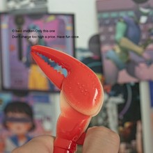 趣味龙虾爪子圆珠笔可爱 创意 韩国个性螃蟹夹子钳子笔文具其闼