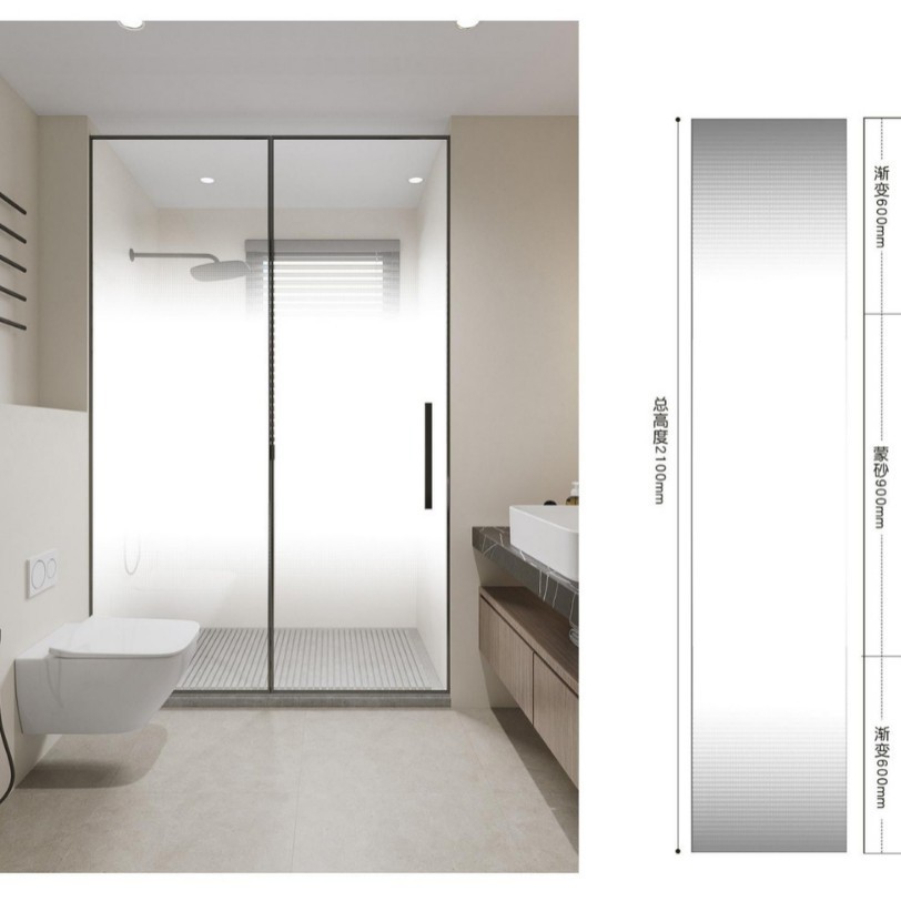 1.83�׸�Բ�㽥��Ĥ����˫�򴰻�����װ��Ĥ����������͸��������