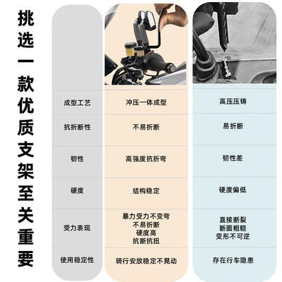 mirror phone holder with metal: Other Electric Vehicle Accessories