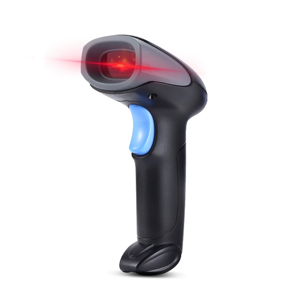 Scanning Gun Wireless Scanning Gun QR Code Supermarket Cashier Express Barcode Gun Warehouse Wired Barcode Scanner