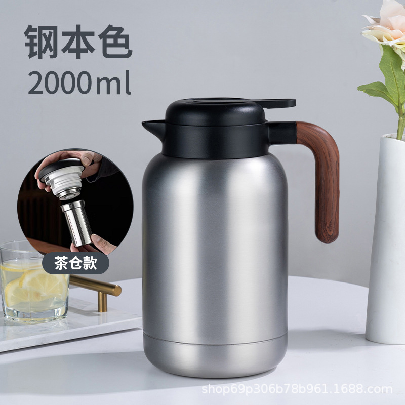 316 de acero inoxidable tetera estofada olla térmica miso antiguo té blanco cáscara de mandarina olla estofada Shangming cafetera hervidor