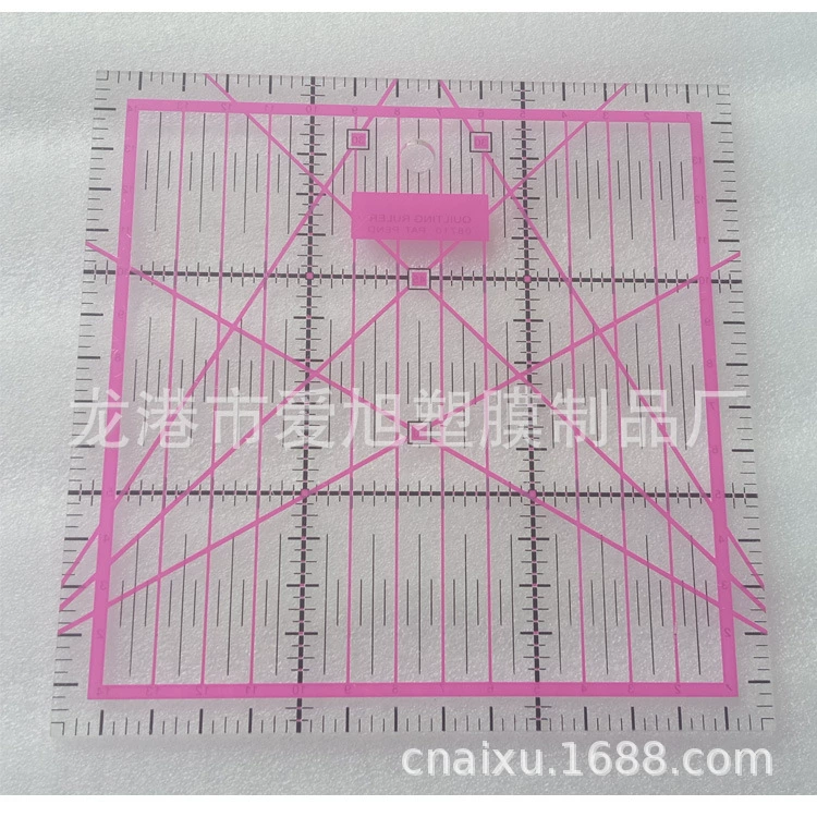 Акриловая линейка акриловая квадратная линейка акриловая клетчатая линейка