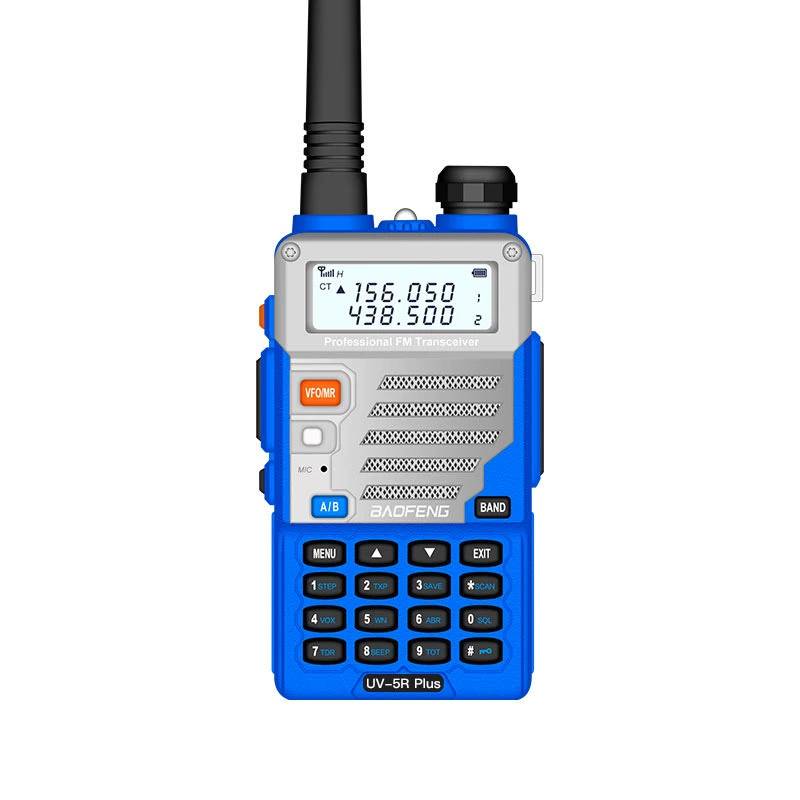 Рация Baofeng UV-5R Plus, двуступенчатая, автомобильная и уличная, водонепроницаемая, 50 FM, мини для гражданского использования