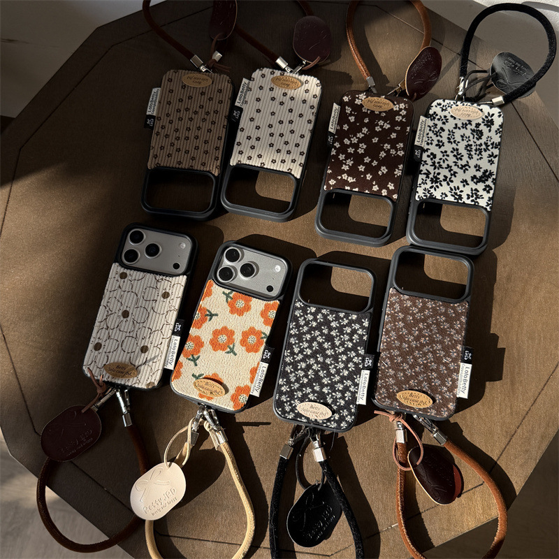 Black Border Floral Collection Suitable for Apple 17Promax Phone Case Iphone1516Pro Protective Cover 14/13 Black Border Floral Collection Suitable for Apple 17Promax Phone Case Iphone1516Pro Protective Cover 14/13