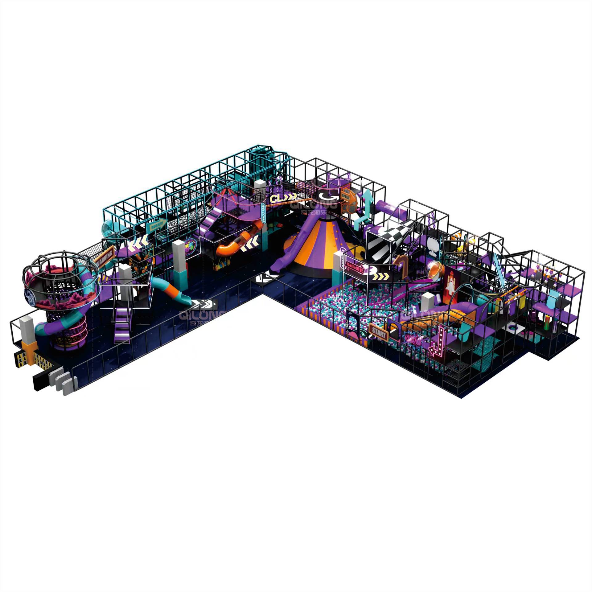 Naughty Castle interior de juegos infantiles expansión equipo de juegos deportivos entrada padre-hijo proyecto de instalaciones de entretenimiento fabricante