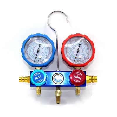 Soyutma sisteminin digər hissələri, High-Quality Automotive Air Conditioning Refrigerant - refrigerant-manifold-gauge-set-no-accessories-no-box