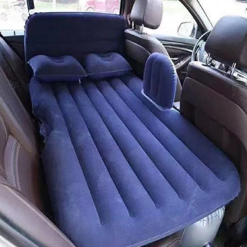 Fuente de la fábrica suministros interiores coche plegable cama inflable flocado coche colchón inflable SUV viaje cama inflable