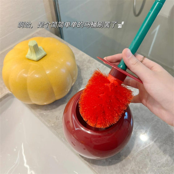 [New Home's 100 Express] Creative Cherry Toilet Brush Household Toilet Cleaning Toilet Brush Without Dead Angle