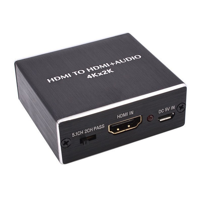 工場直販 HDMI オーディオ スプリッター 4K HD 3.5 アナログ オーディオ出力 SPDIF 光ファイバー コンバーター|undefined