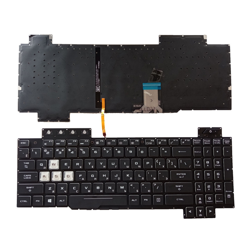 RU applicable to ASUS TUF Gaming FX505 FX505GD FX505GE FX505GM FX86 keyboard