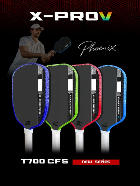 Gen5 Same Model Carbon Fiber Cloth Texture Matte T700 Pickleball Racket 16mm Factory Direct Sale Pickleball