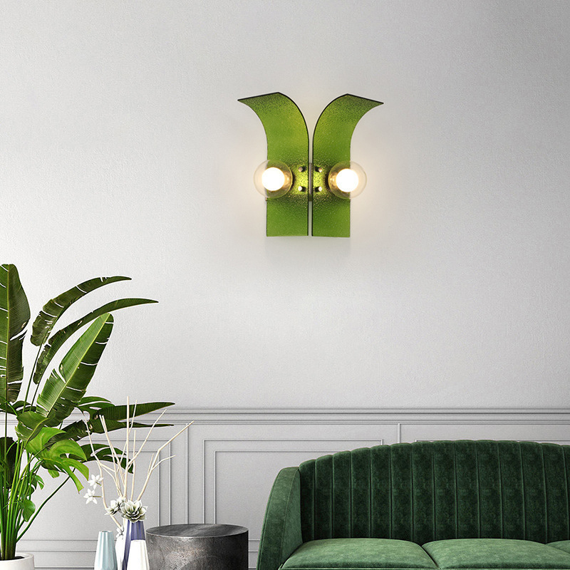Dormitorio sala de estar ventas lámpara de cama de pared de vidrio casa de paneles de hotel ventas retro diseñador de casas medievales