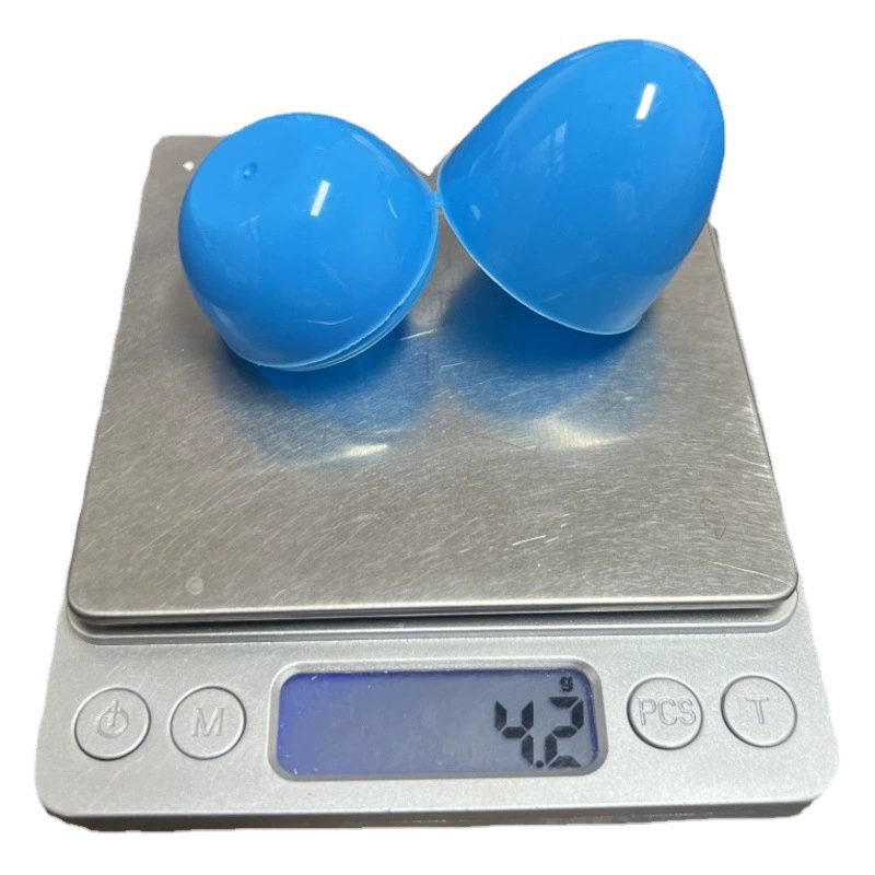 Пасхальная яичная скорлупа яйцо пластиковая открытая декоративная оврага 4*6CM маленькая яичная скорлупа пластиковая яичная скорлупа