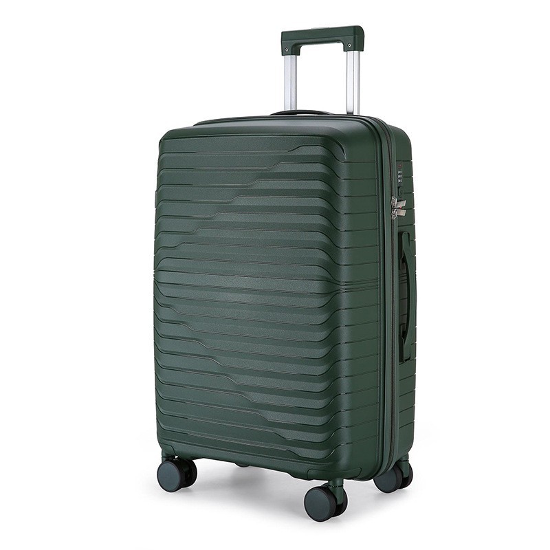 Procesamiento personalizado con cremallera caja de tracción casco duro casco 20 2428 pulgadas 5 piezas maleta de embarque