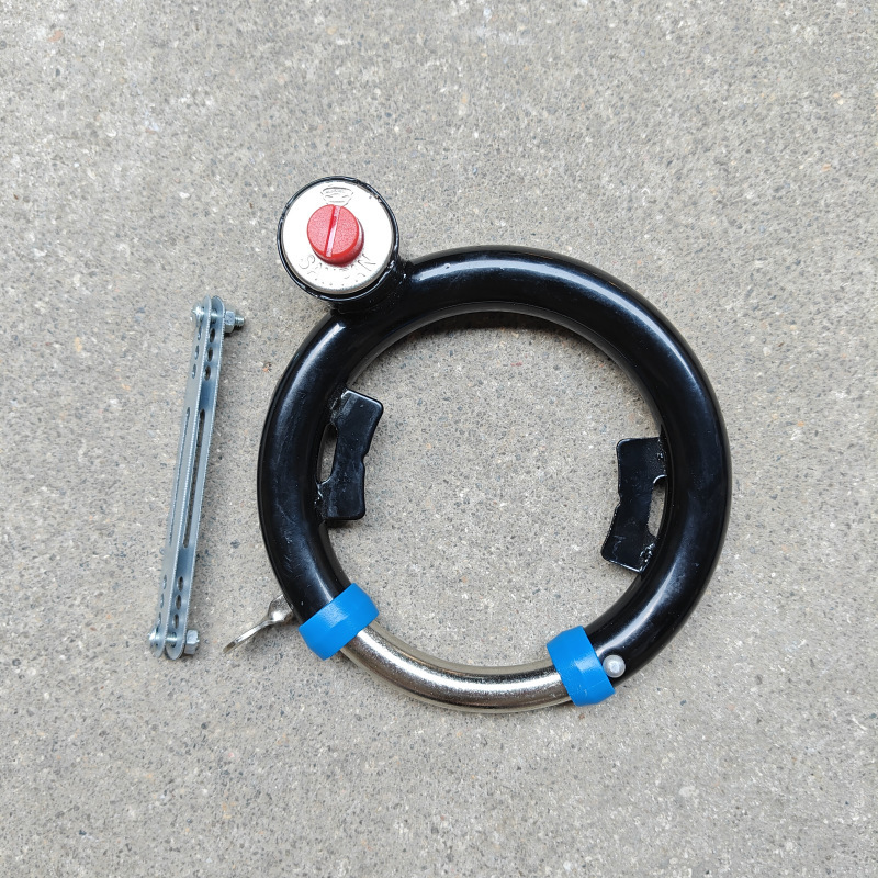 自転車固定パスワードロック新しい盗難防止特殊厚鋼管リング馬蹄ロック自転車ロードバイクカニクランプロック|undefined