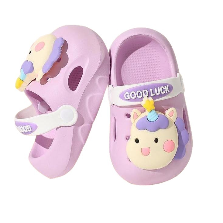 Zapatos de verano para niños, zapatillas frías para niños pequeños y medianos, zapatillas de interior antideslizantes para niños y niñas en el hogar image 5