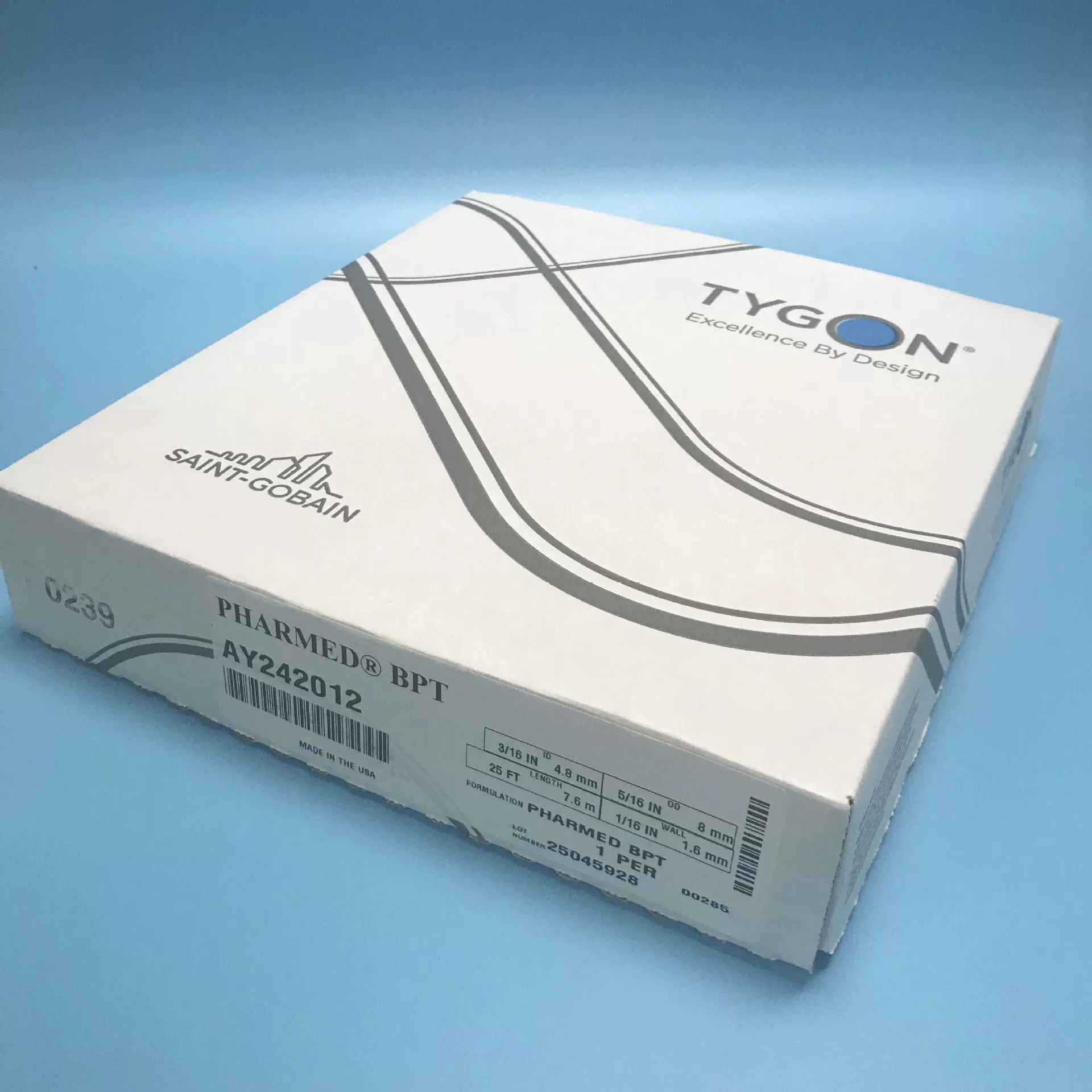 Шланг насоса Сен-Гобайн Перистальтический, трубки насоса Фарминд БПТ ранг материальной медицинская