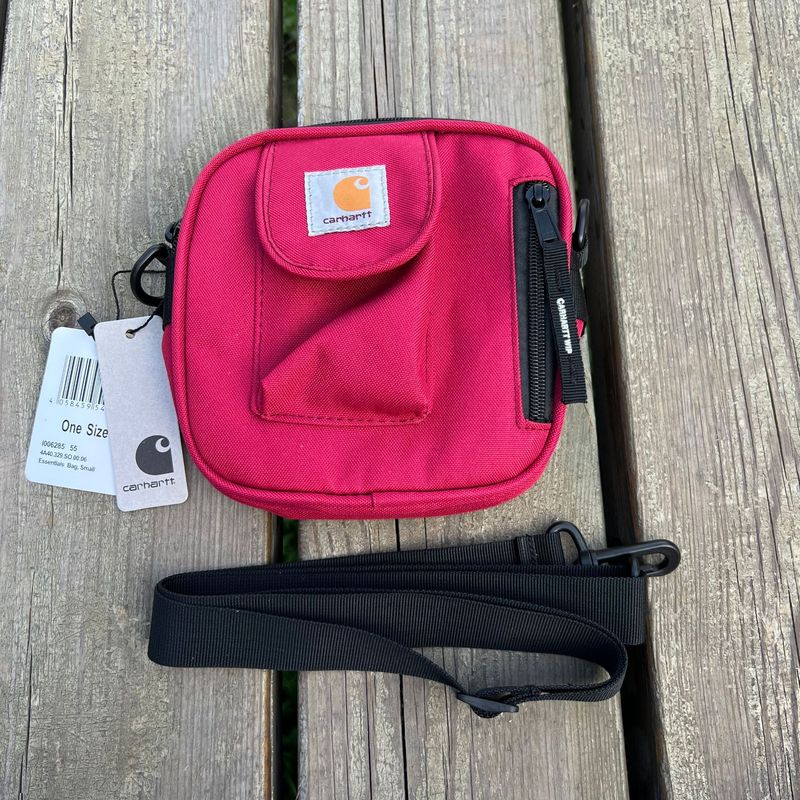 CARHARTT WIP ESSENTIALS BAG カーハート スモール スクエア バッグ クロスボディ ショルダーバッグ|undefined