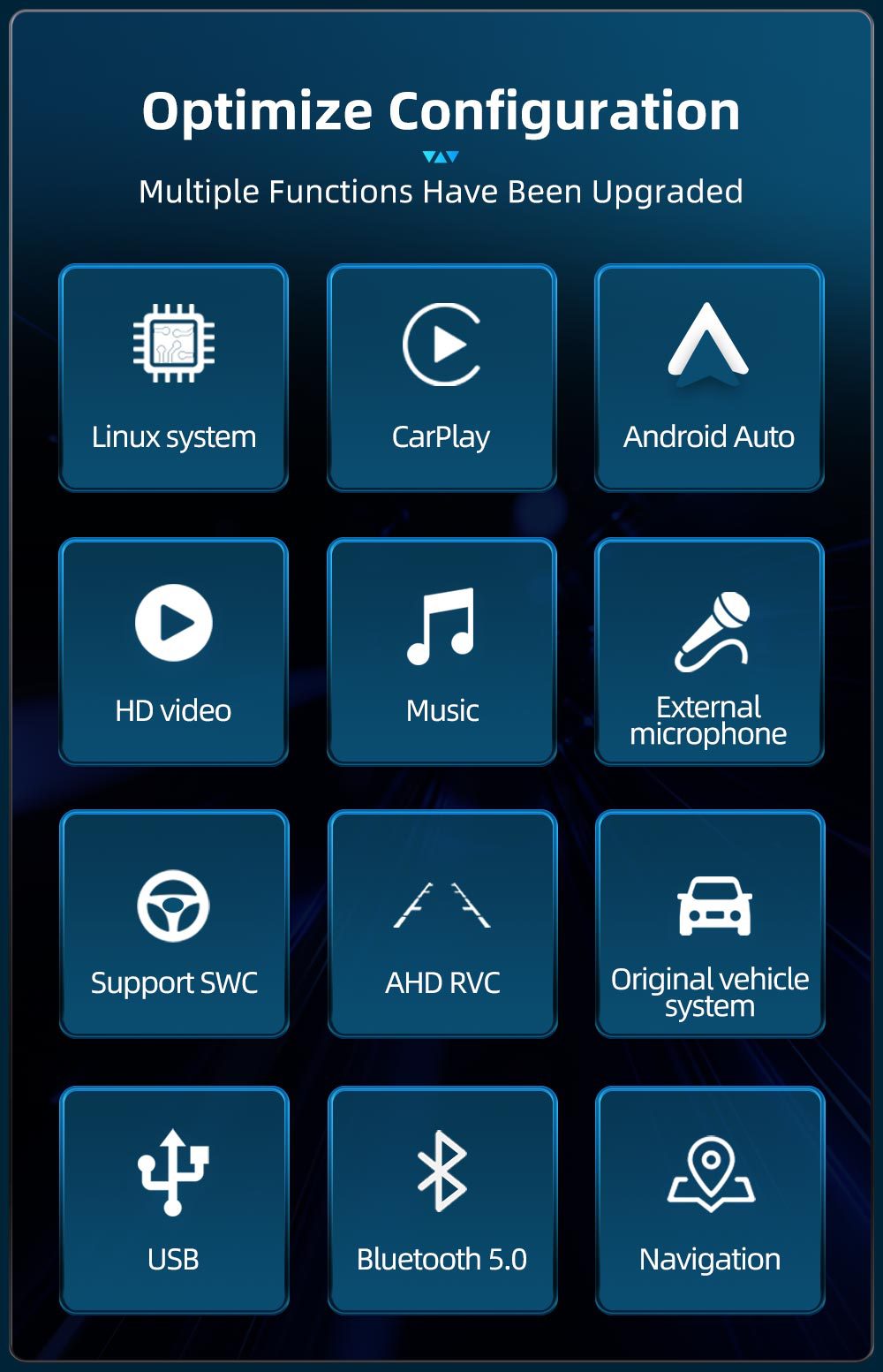 Suitable for Bmw X5 F15 Car-Mounted Intelligent Central Control Large-Screen Navigation All-In-One Machine Carplay Audio and Video Player