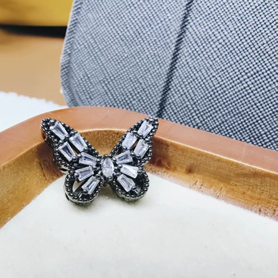 Bracelet Necklace DIY Jewelry Accessories, Zərgərlik ara hissələri - gun-black-white-diamond